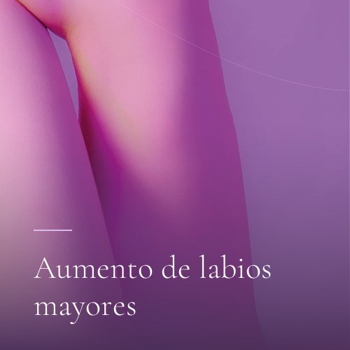 Aumento de labios mayores