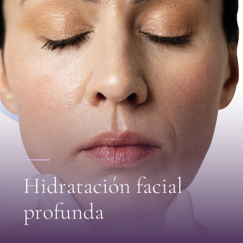 Hidratación facial profunda